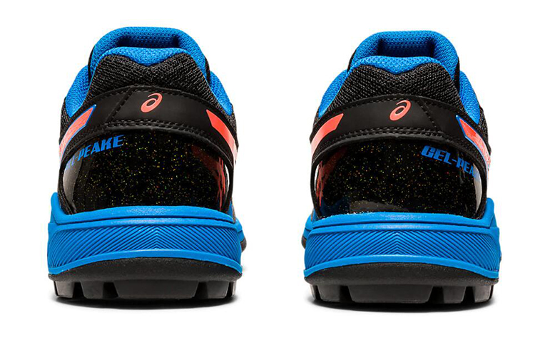 Purchase (JR) ASICS Gel-Peake /Biru/Jingga 'Hitam' 1114A016-002