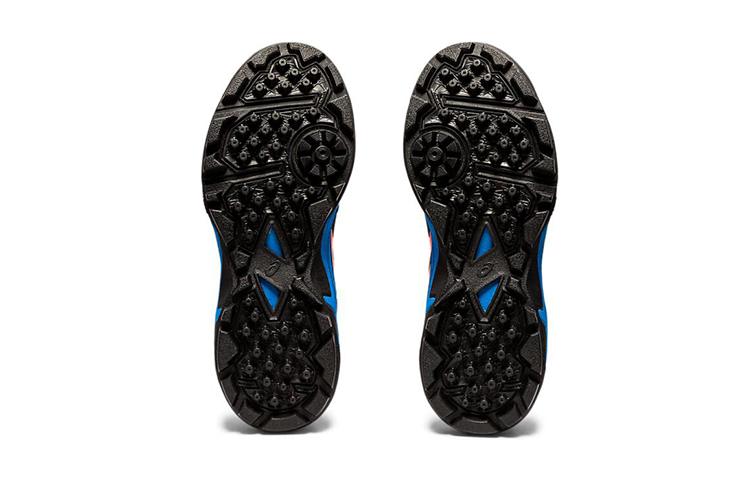 Details for (JR) ASICS Gel-Peake /Biru/Jingga 'Hitam' 1114A016-002