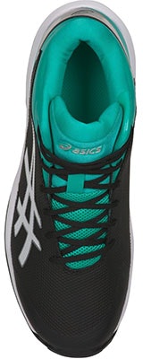 (PS) ASICS Gel Primeshot SP4 黑绿款运动鞋 TBF140-009 Shop (PS) ASICS Gel Primeshot SP4 黑绿款运动鞋 TBF140-009
