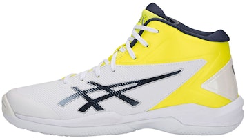 (Preschool) ASICS Gel Primeshot SP4 'White Yellow' TBF140-108 (Preschool) ASICS Gel Primeshot SP4 'White Yellow' TBF140-108