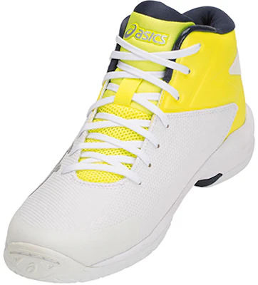 (Preschool) ASICS Gel Primeshot SP4 'White Yellow' TBF140-108 Lookbook (Preschool) ASICS Gel Primeshot SP4 'White Yellow' TBF140-108