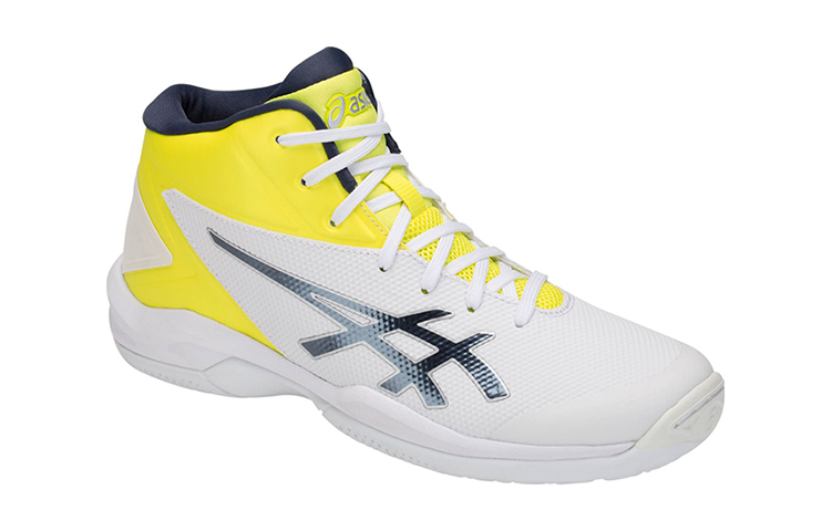 Shop (Preschool) ASICS Gel Primeshot SP4 'White Yellow' TBF140-108