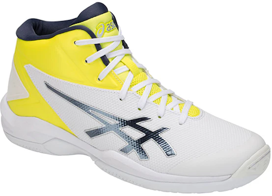 (Preschool) ASICS Gel Primeshot SP4 'White Yellow' TBF140-108 Shop (Preschool) ASICS Gel Primeshot SP4 'White Yellow' TBF140-108