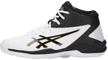 (Preschool) ASICS Gel Primeshot SP4 Mid 'White Black' TBF140-0116 (Preschool) ASICS Gel Primeshot SP4 Mid 'White Black' TBF140-0116