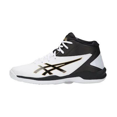 (PS) ASICS Gel Primeshot SP4 Mid 'White Black'