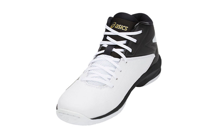 Lookbook (PS) ASICS Gel Primeshot SP4 中帮 '白黑'篮球鞋 TBF140-0116