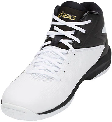 (PS) ASICS Gel Primeshot SP4 中帮 '白黑'篮球鞋 TBF140-0116 Lookbook (PS) ASICS Gel Primeshot SP4 中帮 '白黑'篮球鞋 TBF140-0116