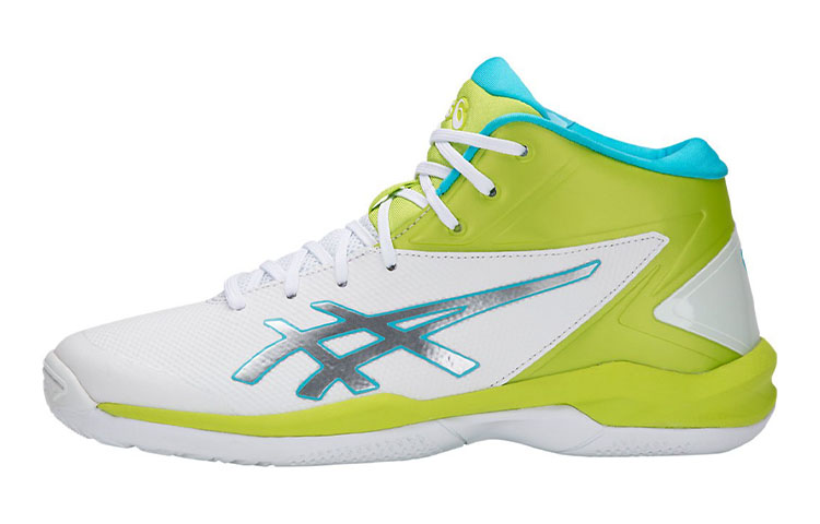 (Preschool) ASICS Gel Primeshot SP4 Mid 'White Green' TBF140-0189
