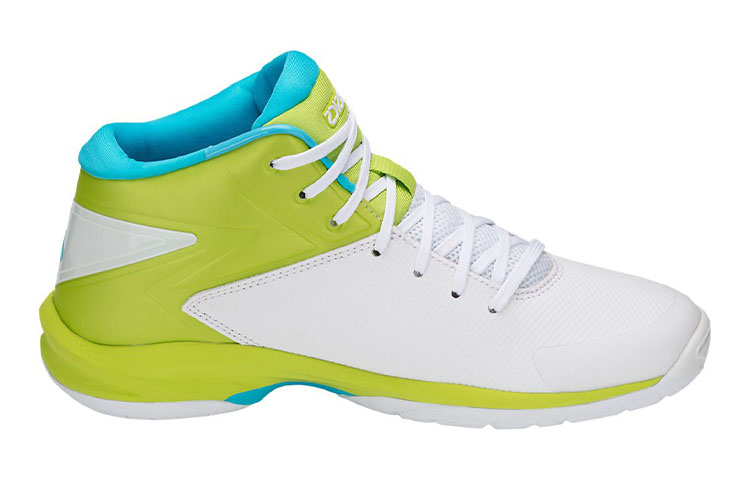 Order (Preschool) ASICS Gel Primeshot SP4 Mid 'White Green' TBF140-0189