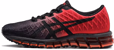 (Youth) ASICS Gel Quantum180 4 'Black Red' 1024A020-600 (Youth) ASICS Gel Quantum180 4 'Black Red' 1024A020-600
