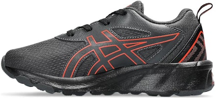 (Preschool) ASICS Gel Quantum 90 4 'Graphite Grey Cherry Tomato' 1204A137-020 (Preschool) ASICS Gel Quantum 90 4 'Graphite Grey Cherry Tomato' 1204A137-020