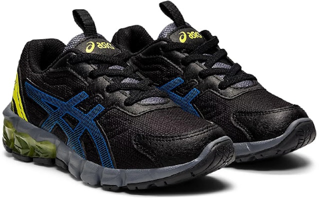 中童 Asics Gel-Quantum 90 舒適 耐用 低筒 兒童跑步鞋 黑藍 Lookbook 中童 Asics Gel-Quantum 90 舒適 耐用 低筒 兒童跑步鞋 黑藍