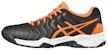(JR) ASICS Gel-Resolution 7 'Hitam Jingga' C700Y-9030