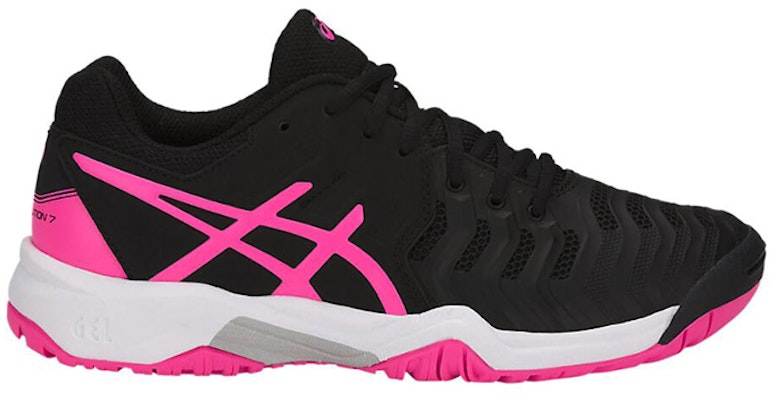 (Youth) ASICS Gel-Resolution 7 'Black Pink' C700Y-9020 Order (Youth) ASICS Gel-Resolution 7 'Black Pink' C700Y-9020