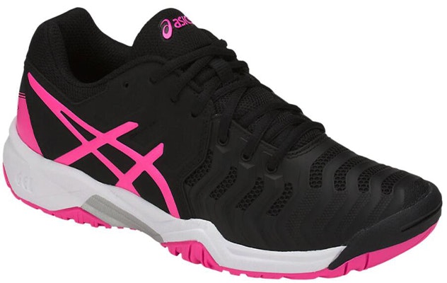 (Youth) ASICS Gel-Resolution 7 'Black Pink' C700Y-9020 Lookbook (Youth) ASICS Gel-Resolution 7 'Black Pink' C700Y-9020