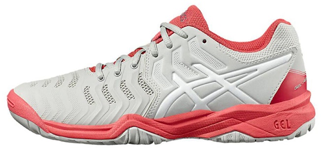 (JR) ASICS Gel-Resolution 7 'Kelabu Merah' C700Y-9601 Buy (JR) ASICS Gel-Resolution 7 'Kelabu Merah' C700Y-9601