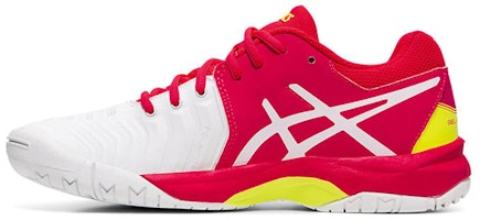(Youth) ASICS Gel-Resolution 7 'Red White' C700Y-116 (Youth) ASICS Gel-Resolution 7 'Red White' C700Y-116