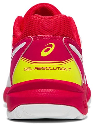 亞瑟士 Gel-Resolution 7 (GS) 紅白 跑步鞋 Shop 亞瑟士 Gel-Resolution 7 (GS) 紅白 跑步鞋