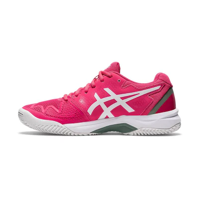 (Youth) ASICS Gel-Resolution 8 Clay /White 'Pink'