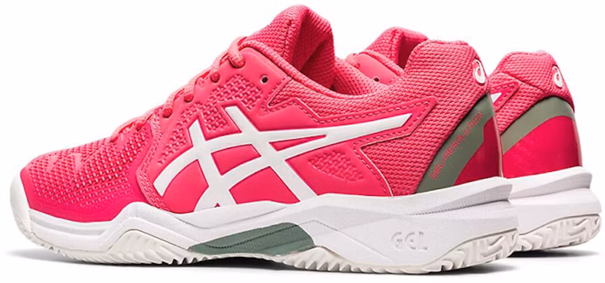 (JR) ASICS Gel-Resolution 8 Tanah /Putih 'Pink' 1044A019-702 Shop (JR) ASICS Gel-Resolution 8 Tanah /Putih 'Pink' 1044A019-702