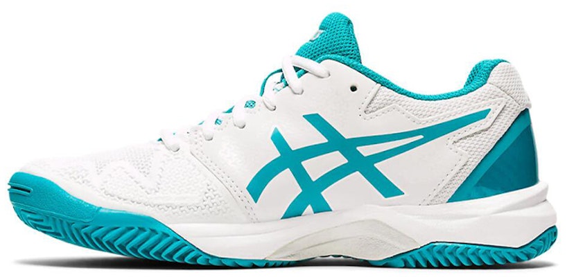 (Youth) ASICS Gel-Resolution 8 Clay 'White Blue' 1044A019-106 Buy (Youth) ASICS Gel-Resolution 8 Clay 'White Blue' 1044A019-106