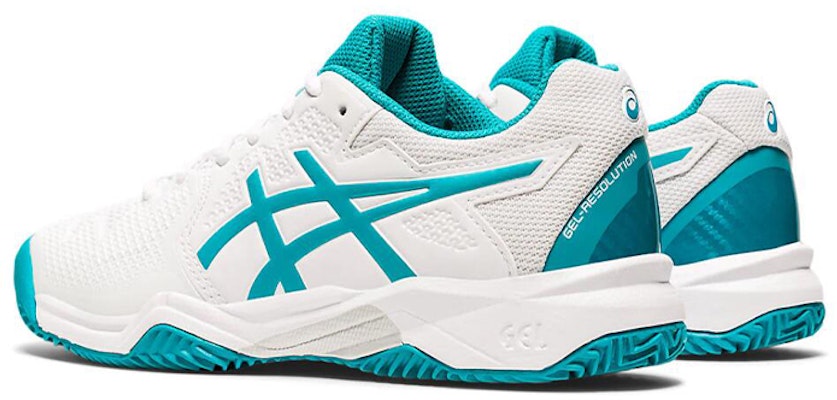 (Youth) ASICS Gel-Resolution 8 Clay 'White Blue' 1044A019-106 Lookbook (Youth) ASICS Gel-Resolution 8 Clay 'White Blue' 1044A019-106
