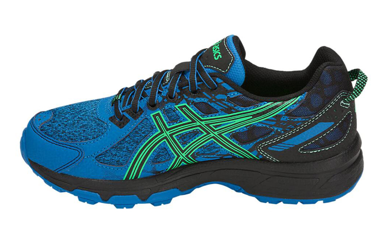 (Youth) ASICS Gel-Venture 6 'Black Blue Green' 1014A077-401