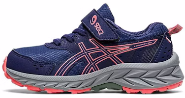 (Preschool) ASICS Gel Venture 9 'Indigo Blue Papaya' 1014A277-400 (Preschool) ASICS Gel Venture 9 'Indigo Blue Papaya' 1014A277-400
