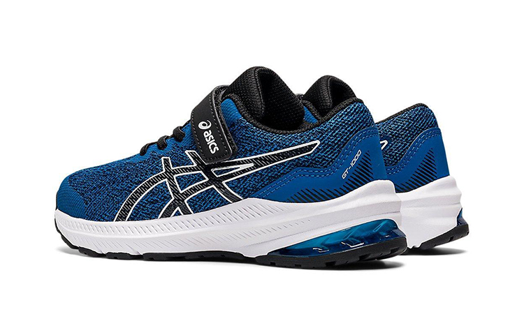Shop 中童 Asics GT-1000 11 耐磨 低筒 兒童跑步鞋 藍色