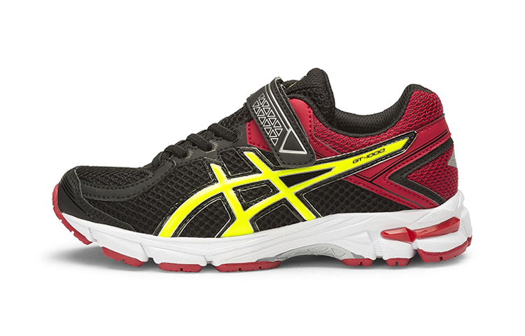 (Preschool) ASICS GT-1000 4 'Black Red Yellow' C556N-9007