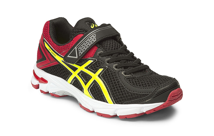 Lookbook (PS) ASICS GT-1000 4 '黑红黄' 跑鞋 C556N-9007