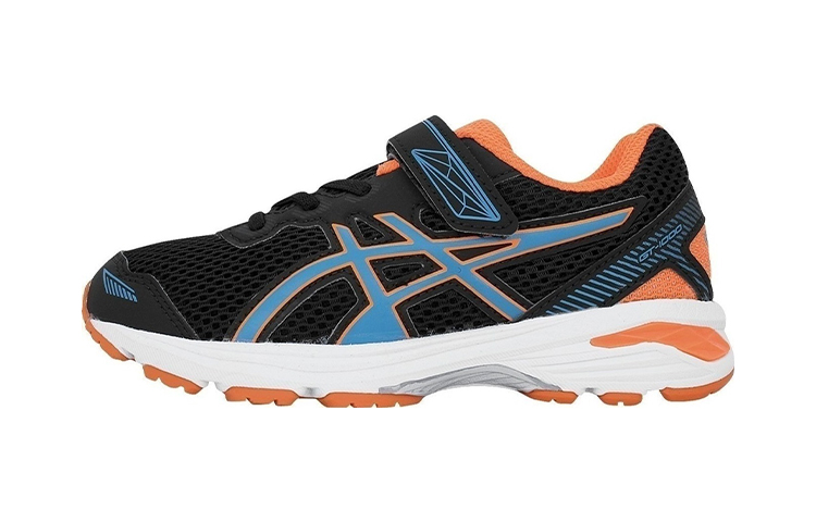 Buy (PS) ASICS GT-1000 5 'Hitam Biru Jingga Velcro' C620N-9043