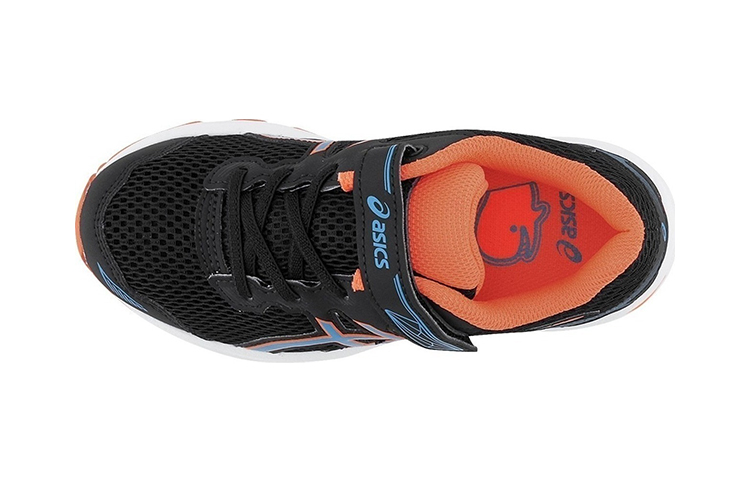 Order (PS) ASICS GT-1000 5 'Hitam Biru Jingga Velcro' C620N-9043