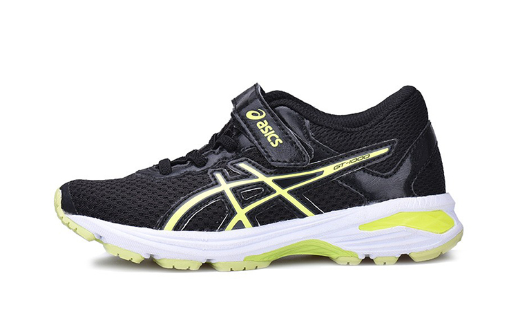(Preschool) ASICS GT-1000 6 'Black Safety Yellow' C741N-9007