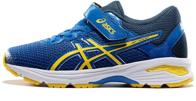 (Preschool) ASICS GT-1000 6 'Blue Yellow' C741N-4504 (Preschool) ASICS GT-1000 6 'Blue Yellow' C741N-4504