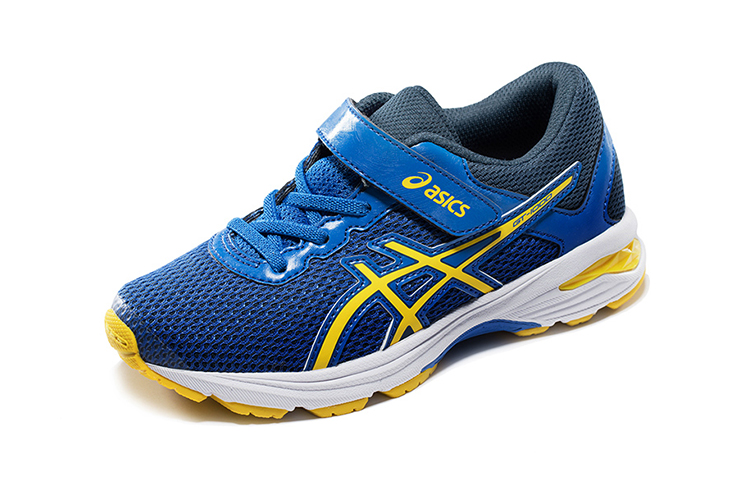 Order (PS) アシックス GT-1000 6 ブルーイエロー C741N-4504