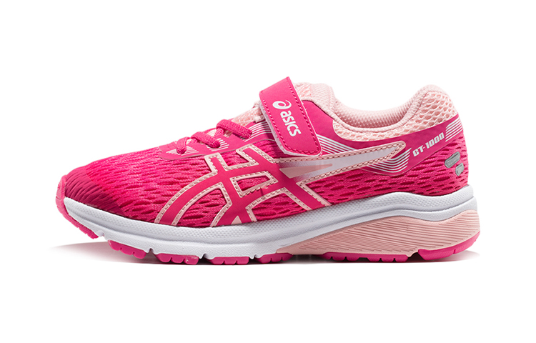 Buy (PS) アシックス GT-1000 7 ピンク/ホワイト(ベルクロ) 1014A006-700