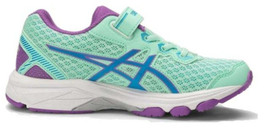 中童 Asics GT-1000 跑步鞋 綠紫 Order 中童 Asics GT-1000 跑步鞋 綠紫