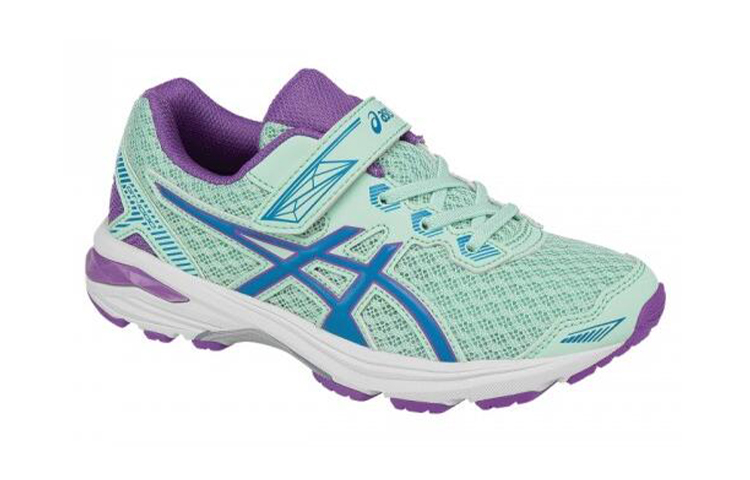 Lookbook 中童 Asics GT-1000 跑步鞋 綠紫