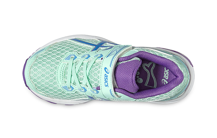 Shop 中童 Asics GT-1000 跑步鞋 綠紫