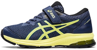 (Preschool) ASICS GT 1000 10 'Storm Blue Glow Yellow' 1014A191-409 (Preschool) ASICS GT 1000 10 'Storm Blue Glow Yellow' 1014A191-409