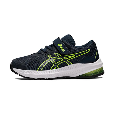 (PS) ASICS GT 1000 11 'French Blue Hazard Green'