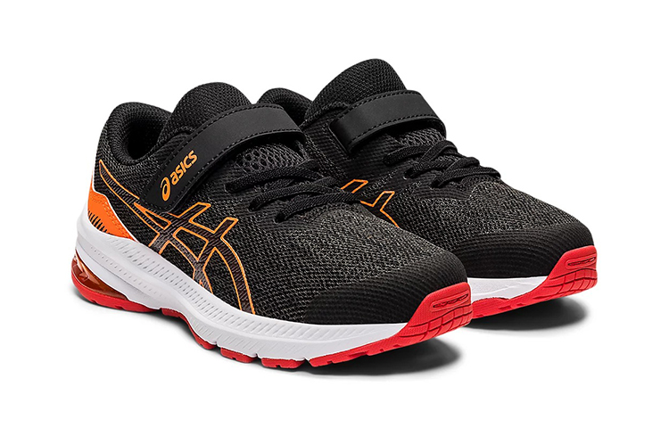 Lookbook (PS) ASICS GT 1000 11 'Graphite Grey Fiery Red' Lelaki dan Wanita Kasut Sukan. 1014A238-020