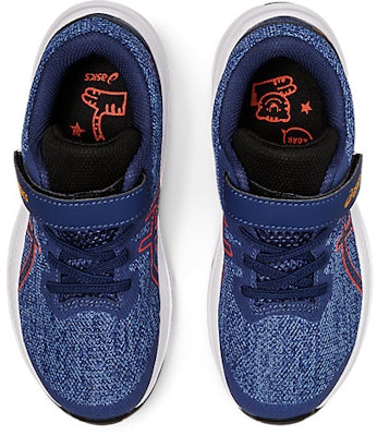 (PS) ASICS GT 1000 11 PS 'Azure Deep Ocean' Kasut Kanak-Kanak 1014A238-404 Sizing (PS) ASICS GT 1000 11 PS 'Azure Deep Ocean' Kasut Kanak-Kanak 1014A238-404