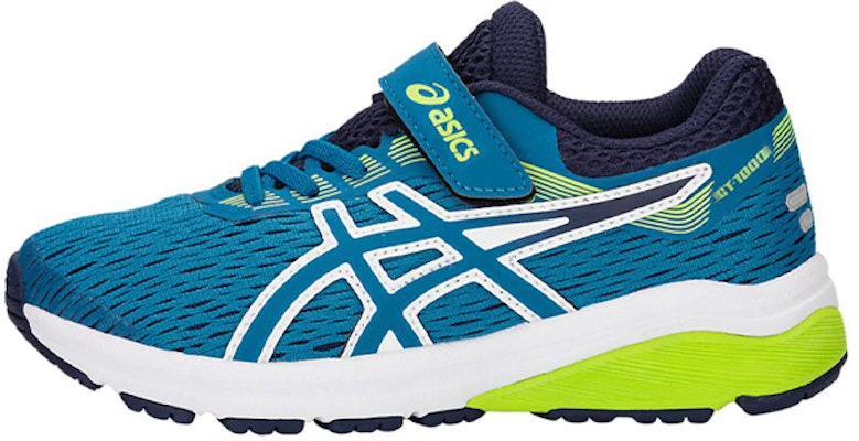 (Preschool) ASICS Gt-1000 7 /Green 'Blue' 1014A006-402 Buy (Preschool) ASICS Gt-1000 7 /Green 'Blue' 1014A006-402