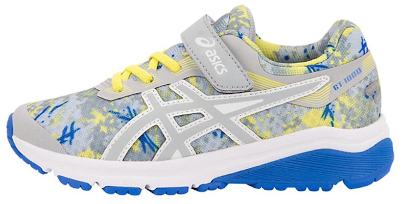 (Preschool) ASICS Gt-1000 7 Blue//Yellow 'Grey' 1014A045-020 Buy (Preschool) ASICS Gt-1000 7 Blue//Yellow 'Grey' 1014A045-020
