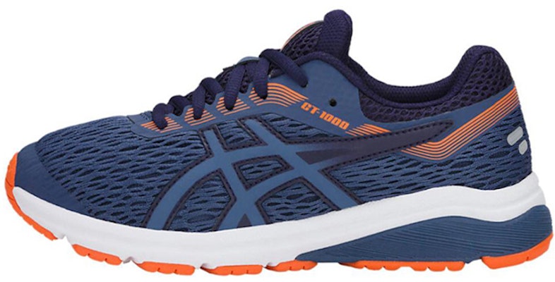 (Youth) ASICS Gt-1000 7 Blue/ 'Orange' 1014A005-403 Buy (Youth) ASICS Gt-1000 7 Blue/ 'Orange' 1014A005-403