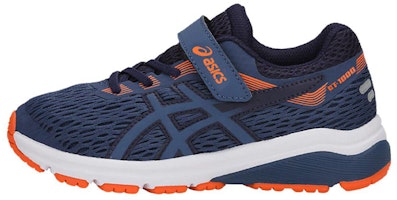 (Preschool) ASICS Gt-1000 7 Blue/ 'Orange' 1014A006-403 (Preschool) ASICS Gt-1000 7 Blue/ 'Orange' 1014A006-403