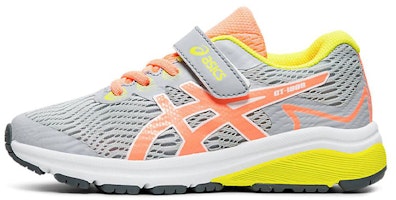 (Preschool) ASICS Gt-1000 8 Grey/Yellow/Pink 1014A067-020 (Preschool) ASICS Gt-1000 8 Grey/Yellow/Pink 1014A067-020