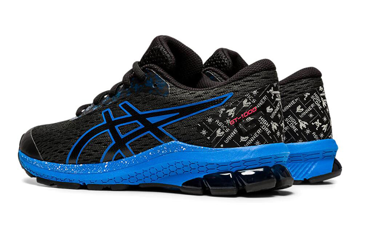 Shop (JR) ASICS GT-1000 9 Biru 'Hitam' 1014A122-002